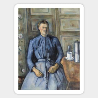 Woman with a Coffeepot by Paul Cezanne Magnet